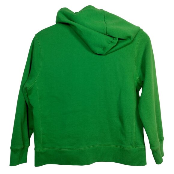 Polo Ralph Lauren Sport Hooded Sweatshirt Youth Large Kelly Green Pony Hoodie - Picture 2 of 11